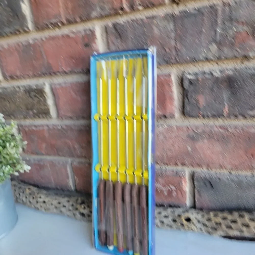 Vintage Fondue Forks Set